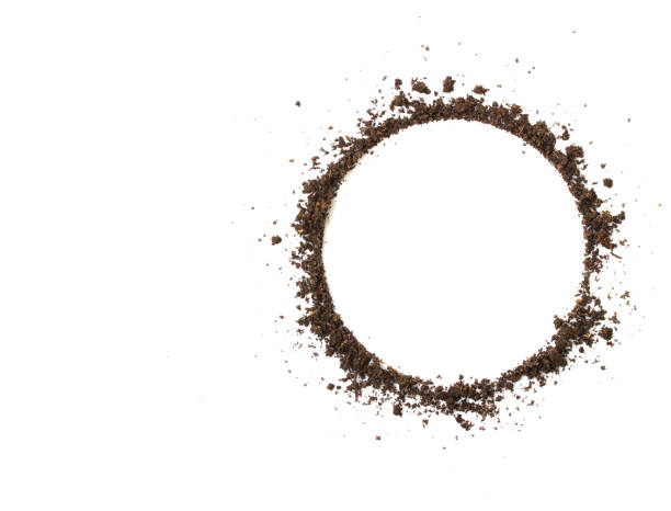 circle of soil, conservation concepts. -