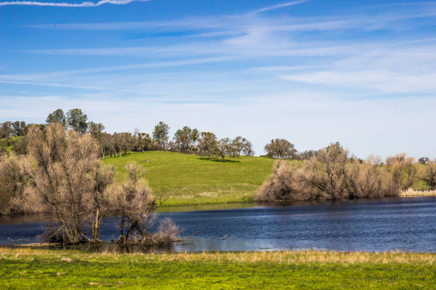 istock Small Pond In California Foothills 1136391998