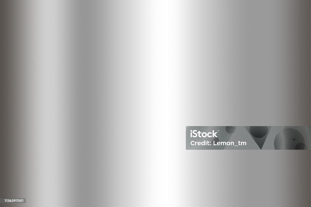 Stainless steel texture background. Shiny surface of metal sheet. Silver - Metal Stock Photo