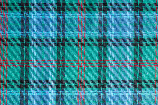Cotton blue color fabric hand weave texture as background.