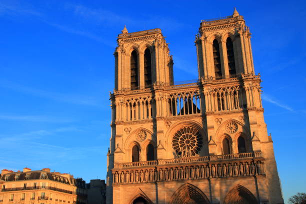 istock Notre Dame Cathedral in Paris 1136399398