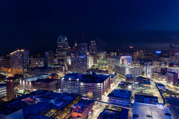 istock Detroit Skyline 1136402660