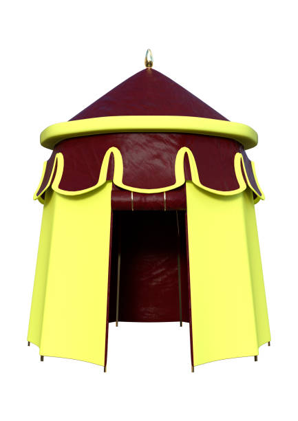 istock 3D illustration fairy tale pavilion on white 1136407167