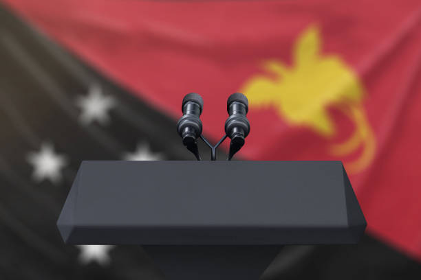 istock Papua New Guinea Flag 1136418306