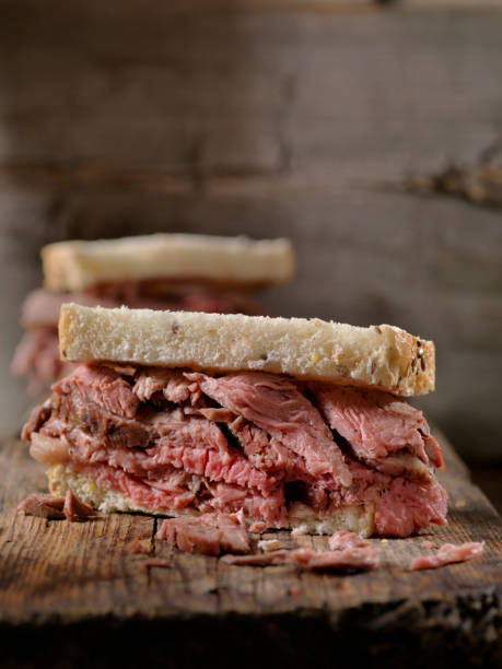 istock Slow Roasted, Roast Beef Sandwich 1136421150