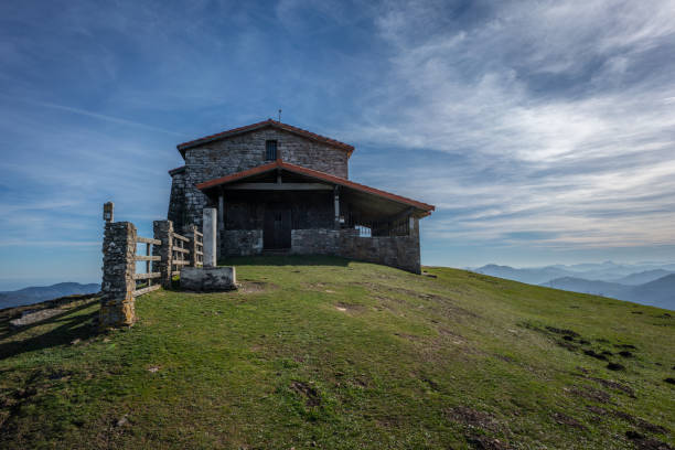 istock Hermitage in Kolitza mount in Balmaseda 1136427877