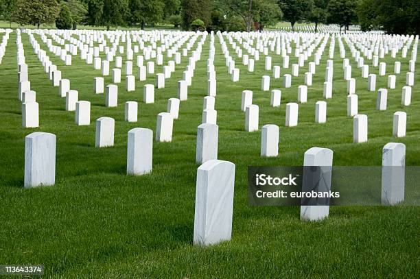 Foto de Cemitério Nacional De Arlington e mais fotos de stock de Arlington - Virgínia - Arlington - Virgínia, Cemitério, Cemitério Nacional de Arlington