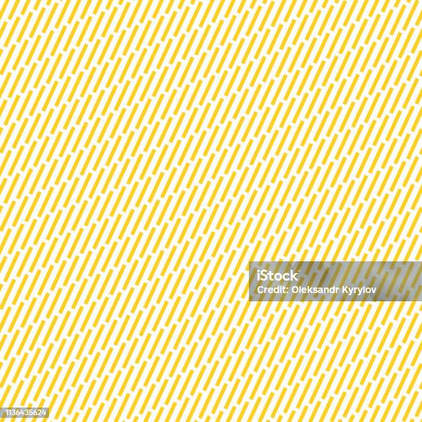 Yellow Dash Pattern Yellow Diagonal Strokes Pattern Dashes Motif Hatches Background Dashed ...