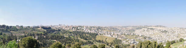 istock Panoramic View of Jerusalem, Israel 1136437357