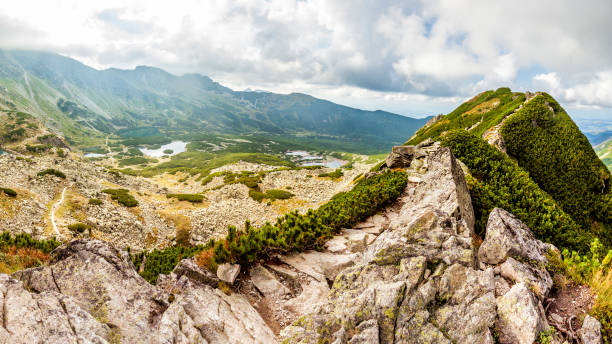 istock View from Krab in Tatra Mountains, Poland, Europe. 1136444842