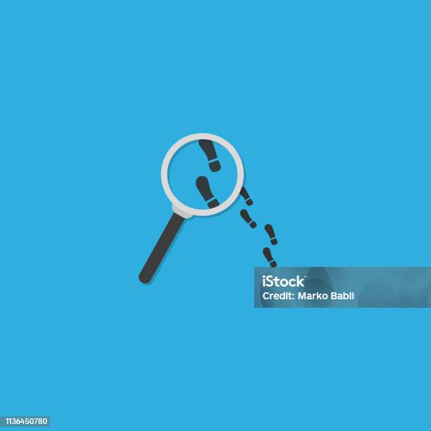 Detective Vector Icon Flat Design Stock Illustration - Download Image Now - Apartment, Arm, Aspirations