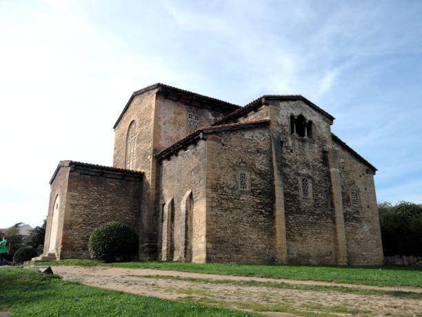 San Julián de los Prados, Oviedo, Spain stock photo