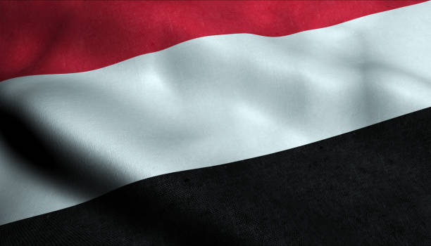istock Yemen Waving Flag in 3D 1136462550