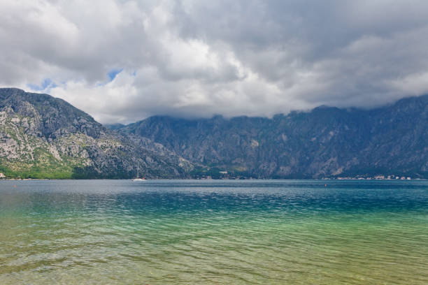 istock Kotor bay under a gloomy sky 1136462775
