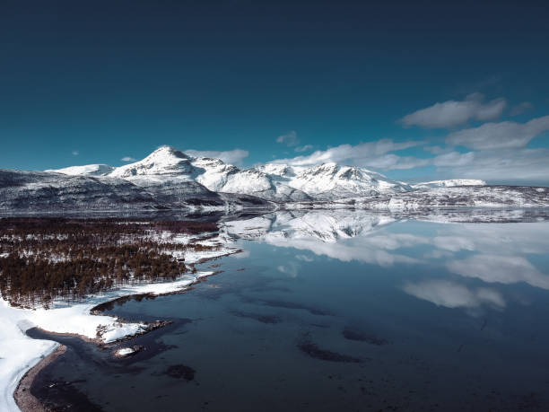 istock reflections at the lofoten island 1136470773