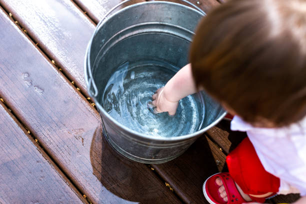 istock Happy toddler boy playing outside 1136476937