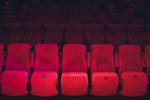 istock Empty theater auditorium cinema or conference hall. 1136477813