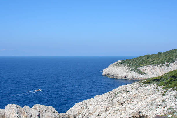 istock Big view over the coast of Capri 1136478100
