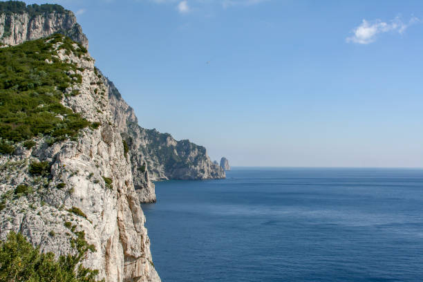 istock Big view over the coast of Capri 1136478168