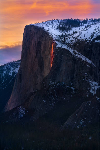 istock Firefall in Yosemite National Park, California 1136481982