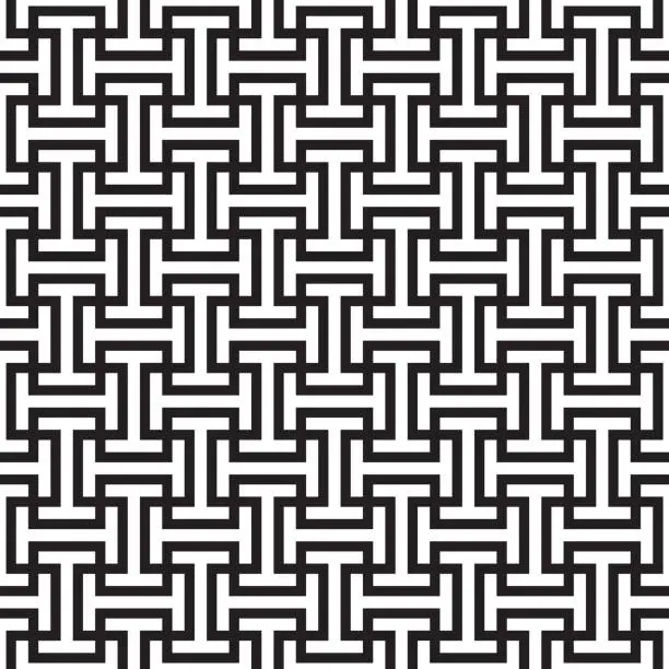 Vector illustration of Seamless trellis pattern background