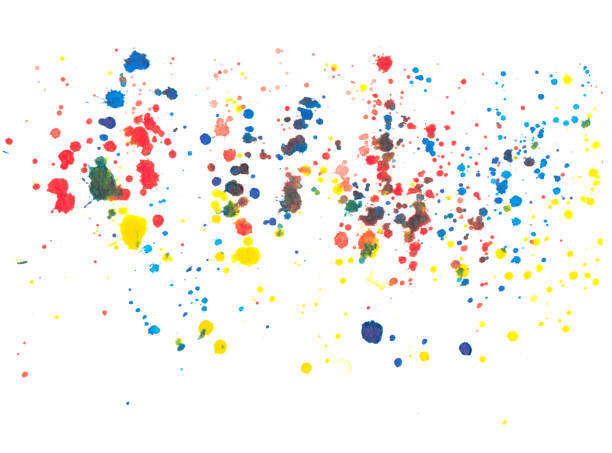istock Collection of watercolor brushes, isolated on white background 1136485359