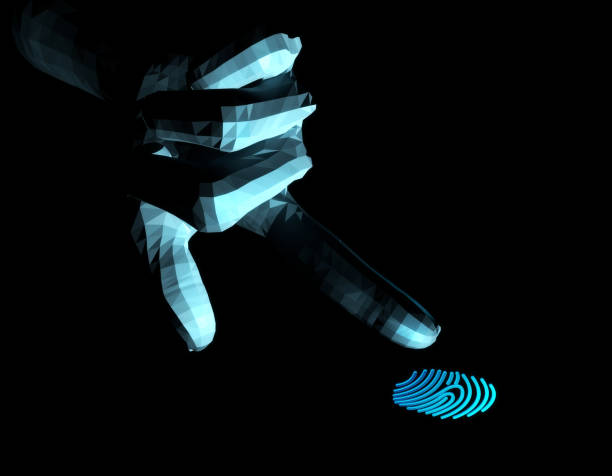 istock Future technology fingerprint, fingerprint identification and scanning and identification, artificial intelligence and data transmission 1136493695