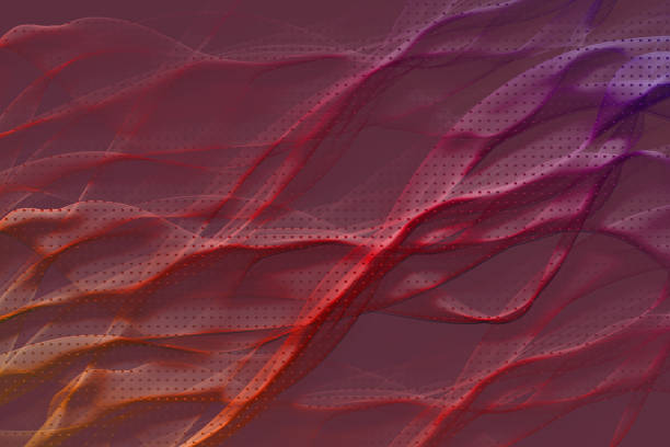 istock Geometric abstract background with colorful lines 1136495673