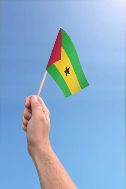 istock Sao Tome and Principe Flag 1136498724