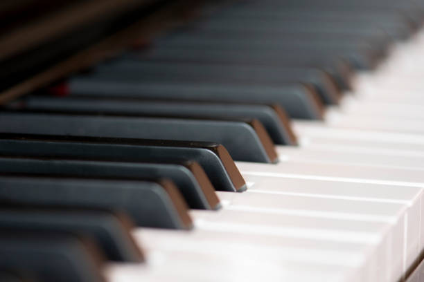 istock close-up of piano keys. close frontal view background 1136504515