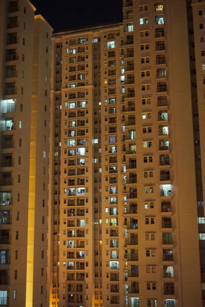 istock Apartement Light in the Night 1136505709