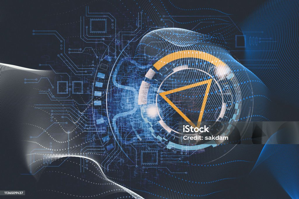 Science Machine Background Machine Learning Science Technology Concept Background Stock ...