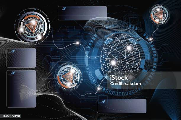Science Machine Background Machine Learning Science Technology Concept Background Stock ...