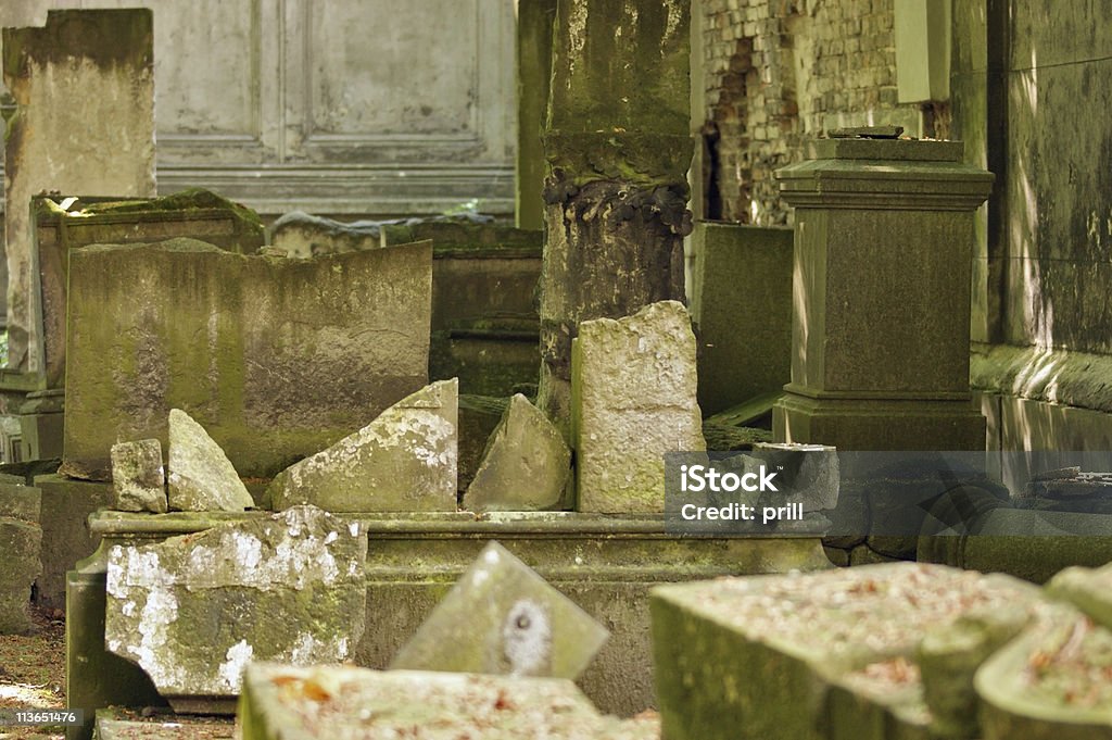 Detalhe de uma velha graveyard em Berlim - Royalty-free Alegoria Foto de stock