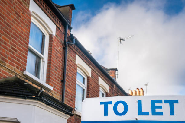 istock Property to let board sign 1136522105