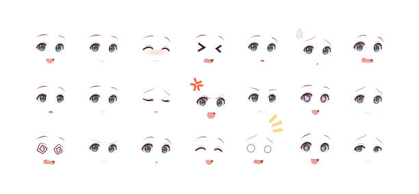 Ilustración de Emociones Ojos De Anime Chicas y más Vectores Libres de Derechos de Estilo manga - Estilo manga, Amor, Animal - iStock Ilustración de Emociones Ojos De Anime Chicas y más Vectores Libres de Derechos de Estilo manga - Estilo manga, Amor, Animal - iStock