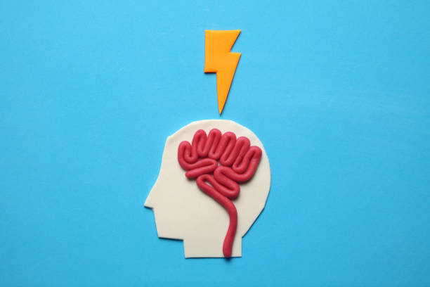 istock Plasticine head and mind. Abstract psychology. Future artificial machine 1136524510
