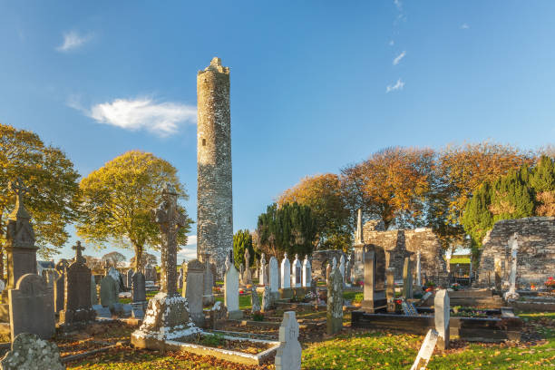 istock Ancient monastic site in Monasterboice, County Louth, Ireland 1136530840
