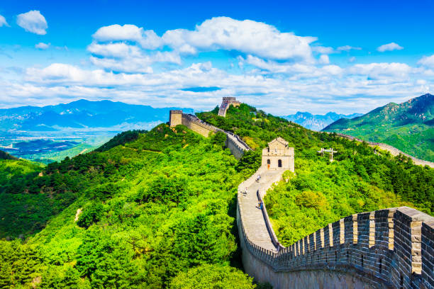 The Great Wall of China The Great Wall of China. Badaling Section of the Great Wall, located in Beijing, China. great wall of china photos stock pictures, royalty-free photos & images