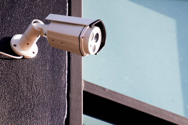 istock Wireless security cameras are closed-circuit television (CCTV) cameras that transmit a video and audio signal to a wireless receiver through a radio band 1136536200