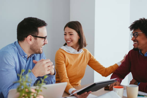 istock Redefining their business strategies 1136542431