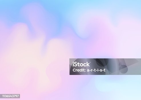 istock Fresh abstract background in blue and pink colors. 1136543797