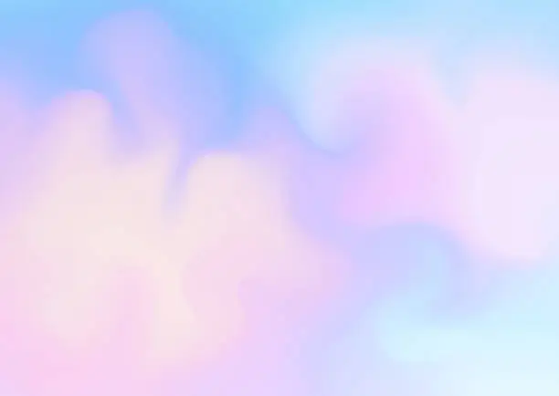 Vector illustration of Fresh abstract background in blue and pink colors.