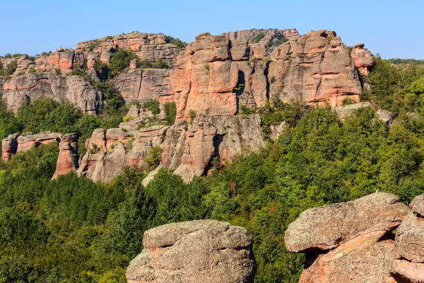 istock Cliff rocks panorama, Belogradchik, Bulgaria 1136546879