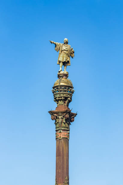 istock Skyline Barcelona with Columbus Monument 1136547578