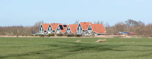 istock Six old houses in the Netherlands 1136548001