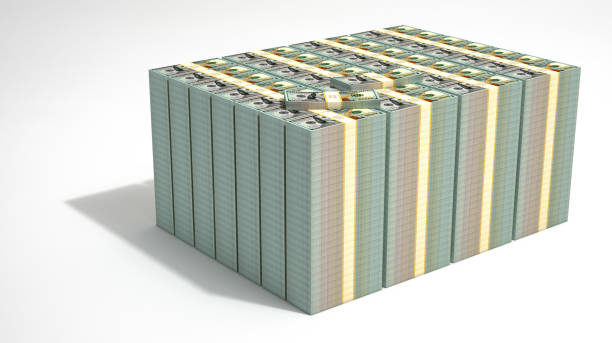 istock Stacks of 100 Dollar bills 1136550218