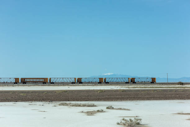 istock Salt train compartments by Salt lake SLC Utah USA 1136553381