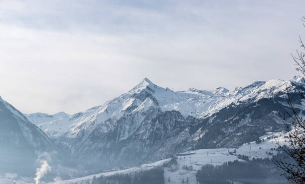 istock Snowy Kitzsteinhorn in winter, ski lift, Austria 1136554168