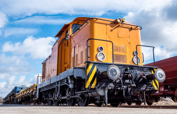 istock Old GDR shunting locomotive 1136555517